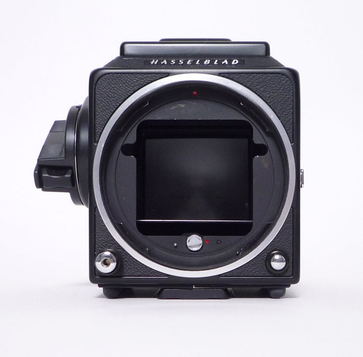 Hasselblad 503CW Black with Waist Level and A12 Magazine Chrome and 80mm F2.8 Planar Lens Medium Format Equipment - Medium Format Cameras - Medium Format 6x6 Cameras Hasselblad 19EU10017