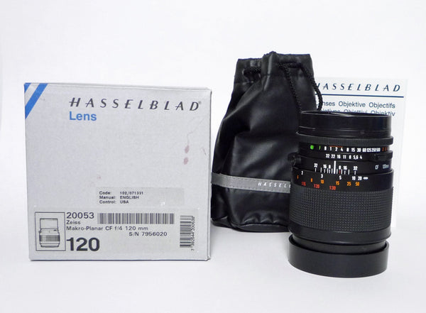 Hasselblad Makro-Planar 120mm F4T* CF Black Lens Medium Format Equipment - Medium Format Lenses - Hasselblad V Mount Hasselblad 7956020