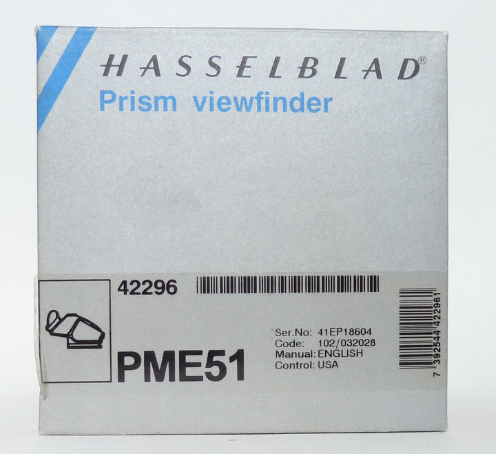 Hasselblad PME51 Prism Viewfinder Medium Format Equipment - Medium Format Finders Hasselblad 41EP18604