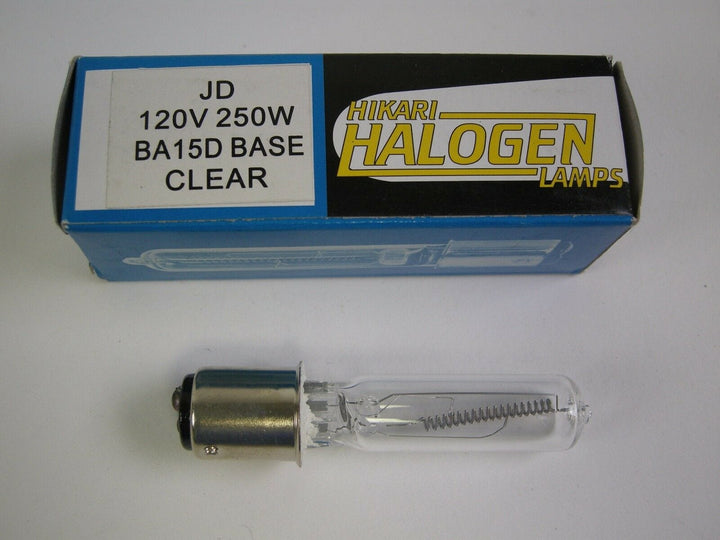Hikari Halogen JD Lamps 120V 250W NOS Lamps and Bulbs Various GE-JDE14