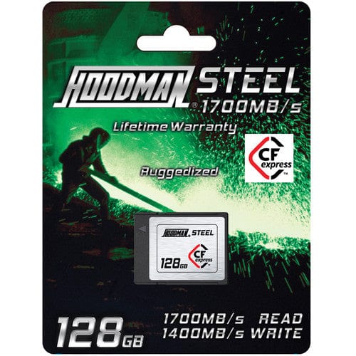 Hoodman 128GB Steel CFexpress Type B Memory Card Memory Cards Hoodman HOODMANCFEX128