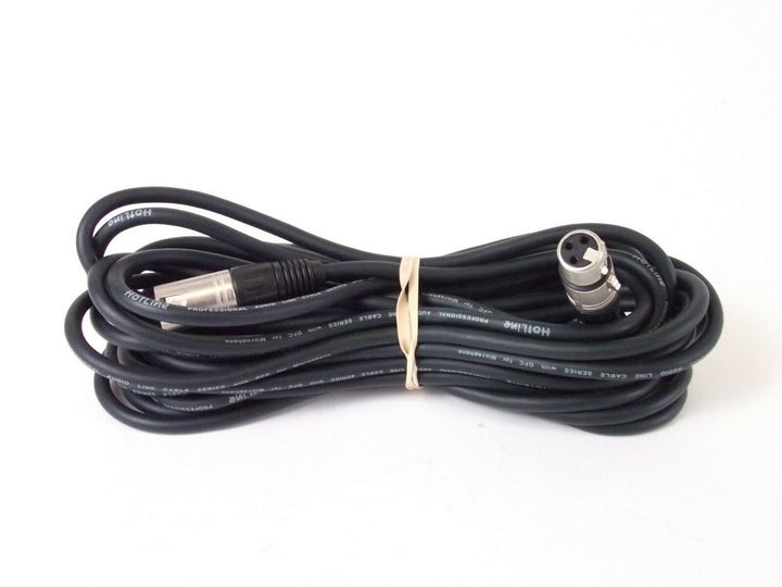 HOTLINE 30FT 3-Pin XLR Cable For Microphones or Mixers Audio Equipment Hotline HOTLINE30FTC