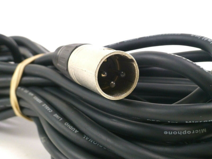 HOTLINE 30FT 3-Pin XLR Cable For Microphones or Mixers Audio Equipment Hotline HOTLINE30FTC