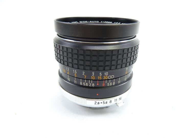 Hoya 28MM F2.8 Minolta MD Mount Lenses - Small Format - Minolta MD and MC Mount Lenses Hoya 8272177