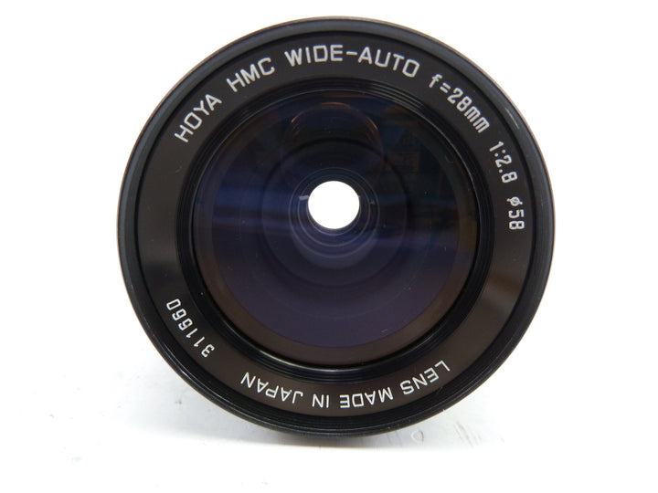 Hoya 28MM F2.8 Minolta MD Mount Lenses - Small Format - Minolta MD and MC Mount Lenses Hoya 8272177