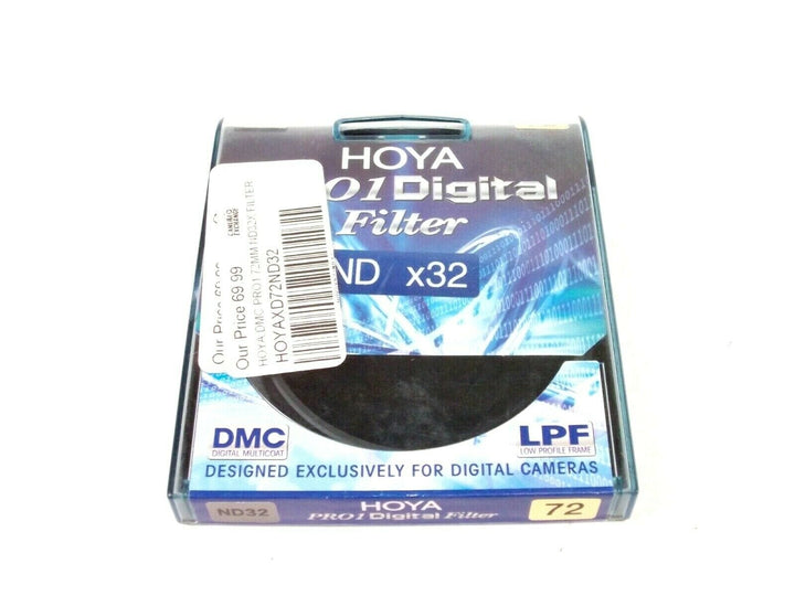 Hoya DMC PRO1 72mm ND32 X32 Digital Filter - Neutral Density NEW Filters and Accessories Hoya HOYAXD72ND32