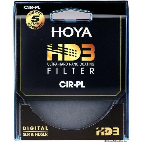 Hoya HD3 Circular Polarizer 58MM - Authorized USA Dealer Filters and Accessories Hoya XHD3-58CRPL