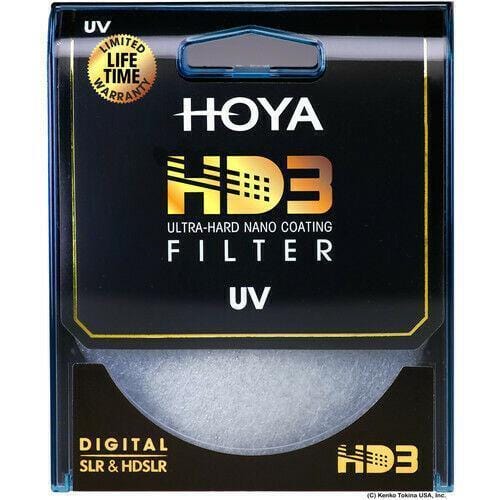 Hoya HD3 UV 55MM Filter - Authorized USA Dealer Filters and Accessories Hoya XHD3-55UV