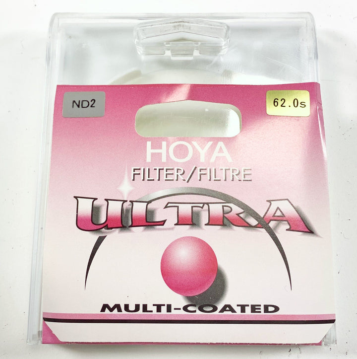 Hoya ND2X 62mm Ultra Thin Filter Filters and Accessories Hoya HOYAU62ND2