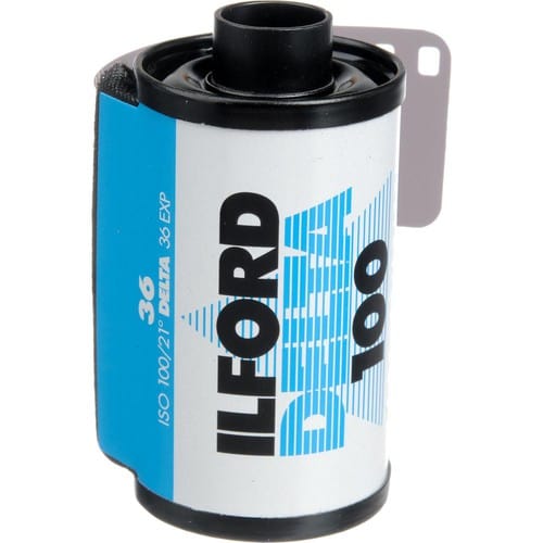 Ilford Delta Processional ISO 100 135-36 B&W Film Single Roll Film - 35mm Film Ilford 1780624