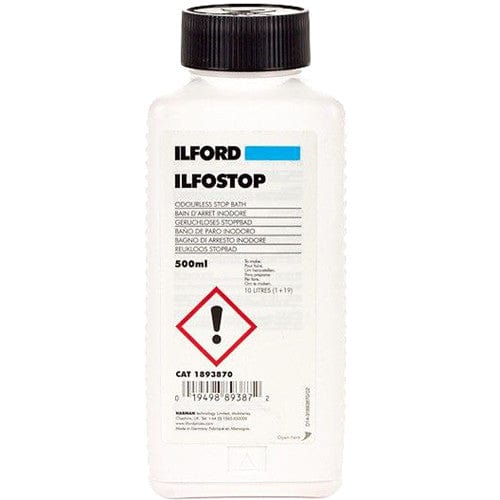 Ilford Ilfostop Stop Bath 500ML Darkroom Supplies - Chemicals Ilford ILF1893870