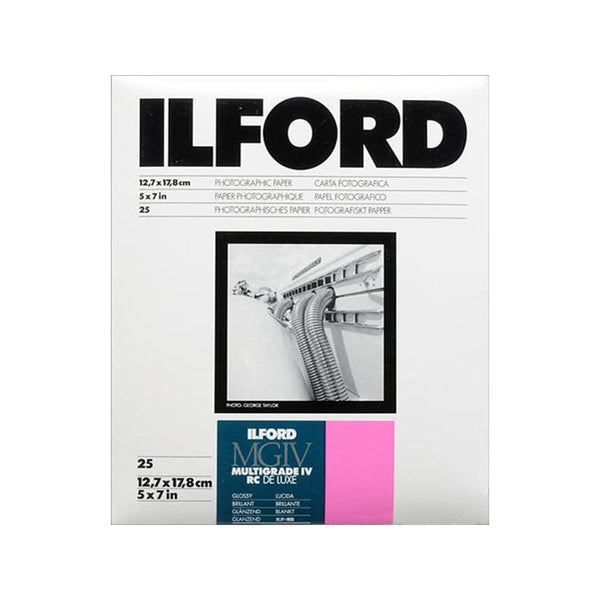 Ilford Multigrade IV RC 5X7 25 Glossy Darkroom Supplies - Paper Ilford ILF168181