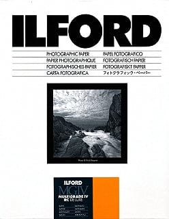 Ilford Multigrade IV RC Deluxe MGIV D25M BW Satin 5X7 250 Sheets Darkroom Supplies - Paper Ilford ILF771934