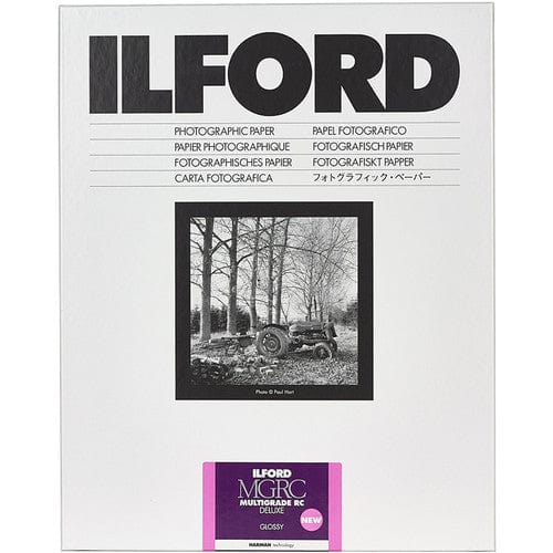 Ilford MULTIGRADE RC Deluxe Paper (Glossy, 11 x 14", 50 Sheets) Darkroom Supplies - Paper Ilford ILF774607