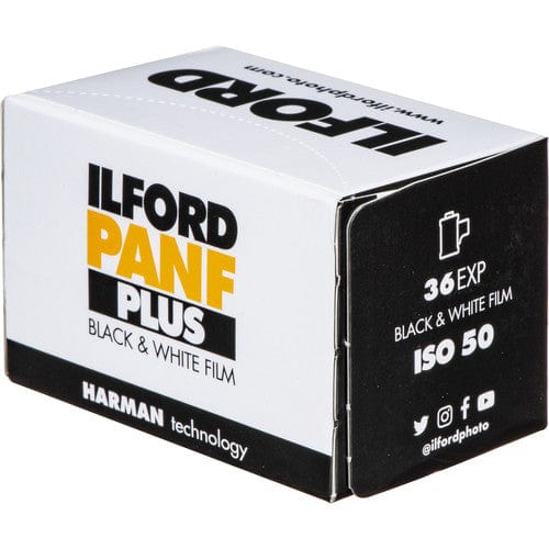 Ilford Pan F Plus 50 135-36 Black and White Single Roll Film - 35mm Film Ilford ILF1707768
