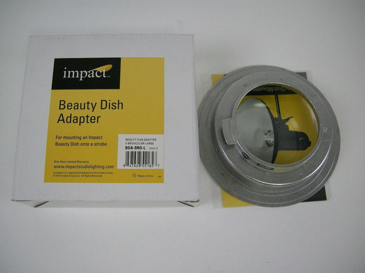 Impact Beauty Dish Adapter BDA-BRO-L Studio Lighting and Equipment - Strobe Accessories Impact 881707