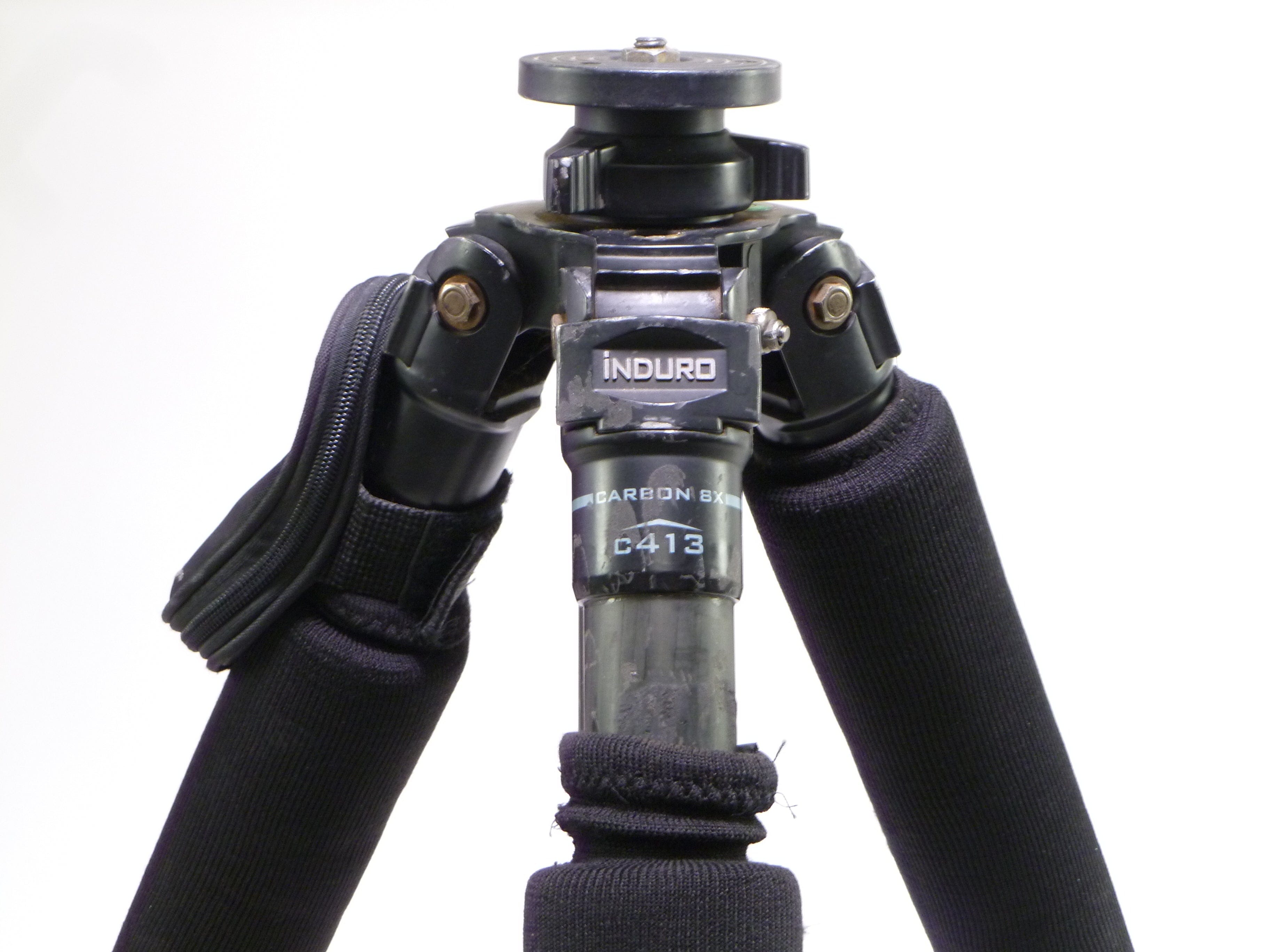 INDURO C413 Carbon Fiber Heavy Duty Tripod - 76