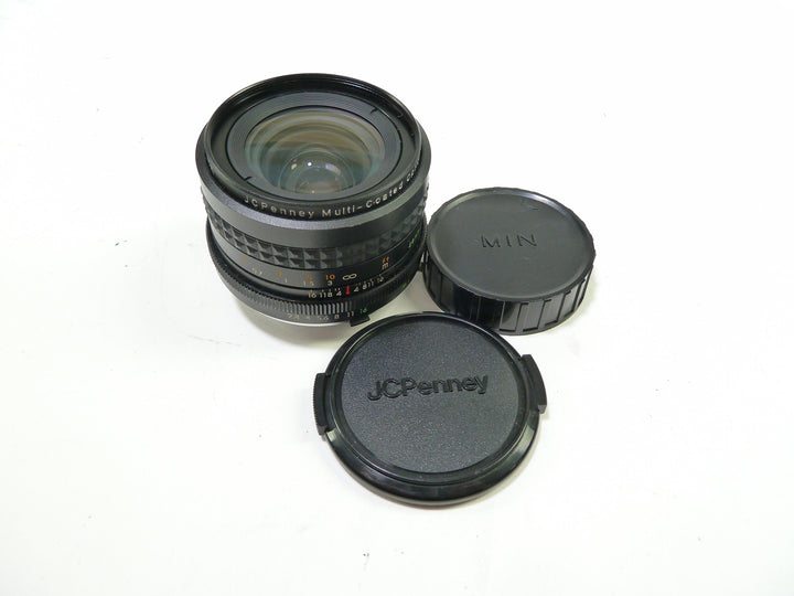 JCPenny 28mm f/2.8 Lens for use with Minolta MD Mount Lenses - Small Format - Minolta MD and MC Mount Lenses Minolta 88310523