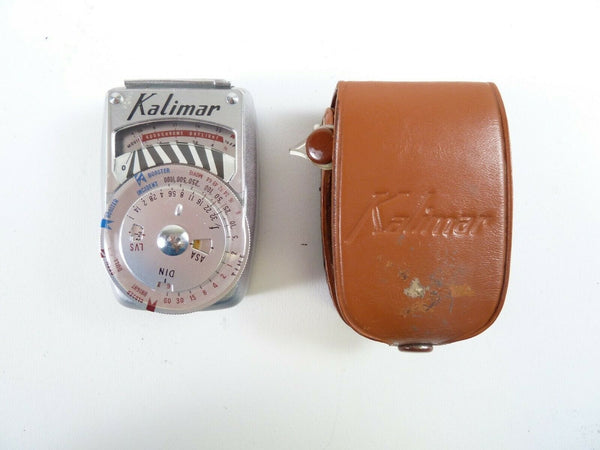 Kalimar Exposure Meter, model A-1 with original case. Excellent Condition. Light Meters Kalimar KALIMAR0610