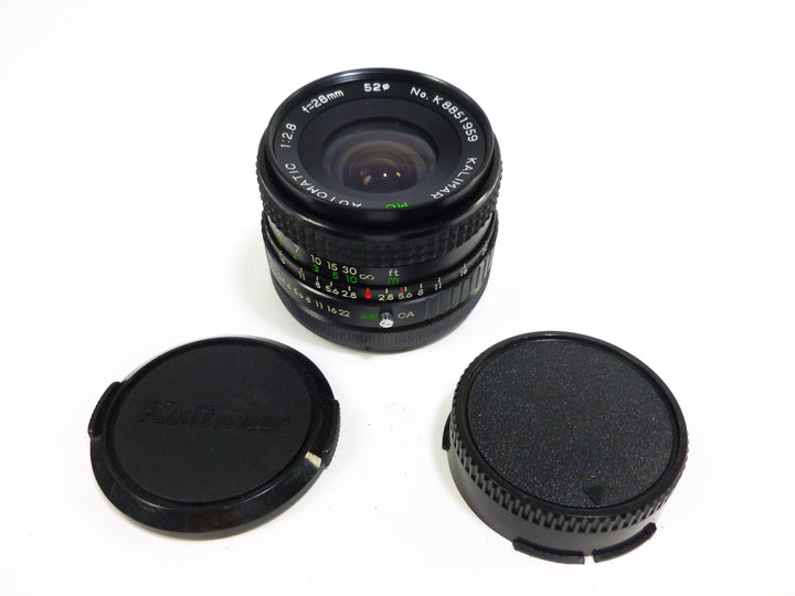 Kalimar MC 28mm f/2.8 Lens for Canon Lenses - Small Format - Canon FD Mount lenses Kalimar K8851959