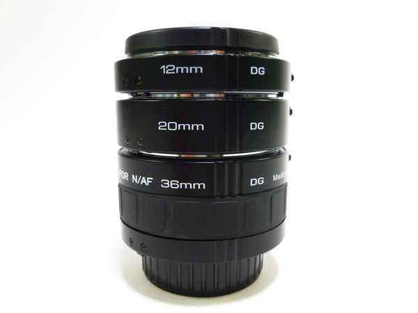 Kenko DG Extension Tube Set (12mm, 20mm, 36mm) for Nikon F Lens Adapters and Extenders Kenko K12203611