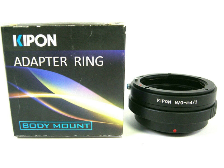 Kipon Nikon G Lens to Micro 4/3 Adapter M43 Body Mount NIKON - M43 Lens Adapters and Extenders Kipon KIPONNIKGM43
