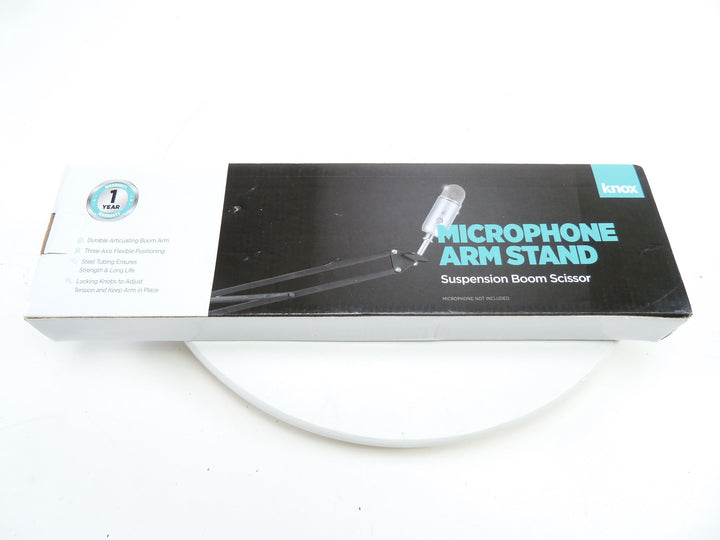 Knox Microphone Arm Stand in Box Audio Equipment Knox 12222198