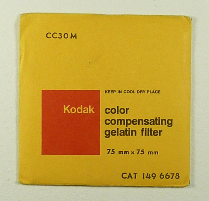 Kodak CC30M Wratten Filter 3 Inch 149-6678 Filters and Accessories Kodak 1496678