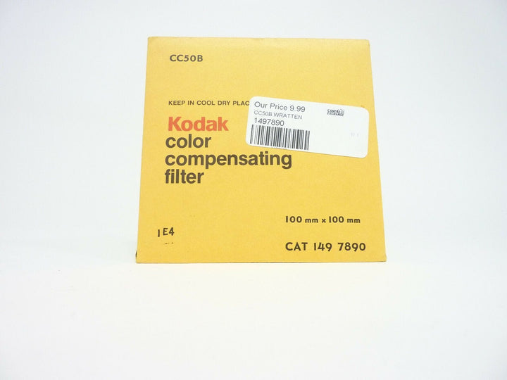 Kodak CC50B 100mm x 100mm Filter (1497890) Filters and Accessories Kodak 1497890