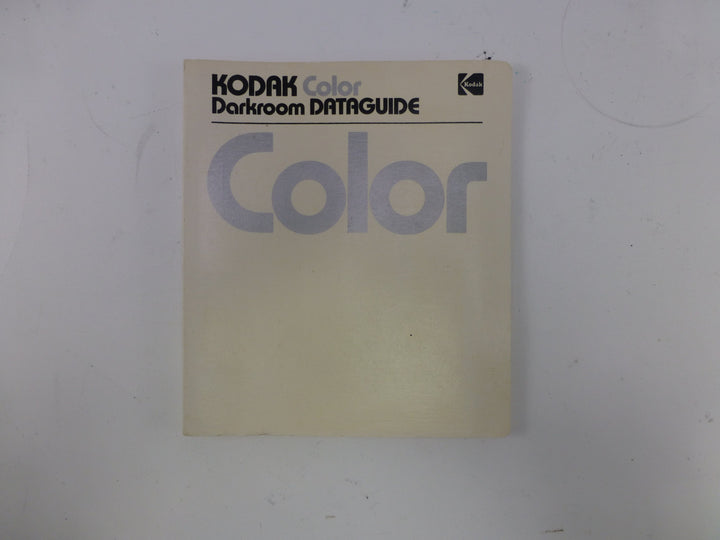 Kodak Color Darkroom Dataguide Books and DVD's Kodak 0879856114