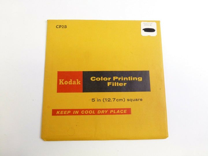 Kodak CP2B Color Printing Filter 5 in. (12.7 cm) Square, in Excellent Condition. Filters and Accessories Kodak 122820CP2BK