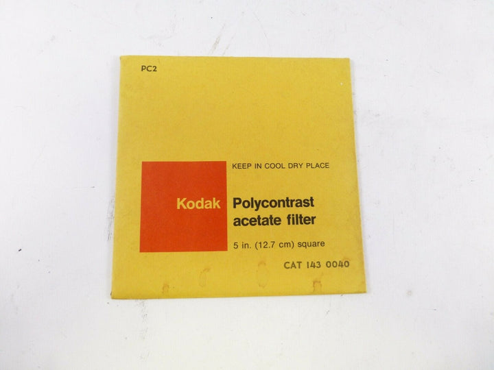 Kodak PCI, PCI1/2, PC2, PC21/2, PC3, PC31/2, and PC4 Acetate Filter Lot, in EC. Filters and Accessories Kodak 12720PCLOT