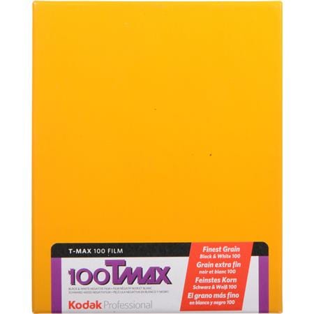 Kodak Professional T-MAX 100 Film / TMX / 10 sheet 4x5in Film - 4x5 Kodak 1006873