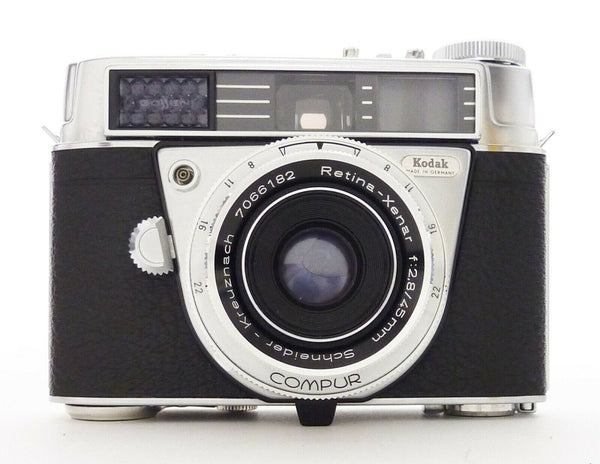 Kodak Retina Automatic II with Schneider 45mm F2.8 Lens - Parts or Repair 35mm Film Cameras - 35mm Rangefinder or Viewfinder Camera Kodak 76394