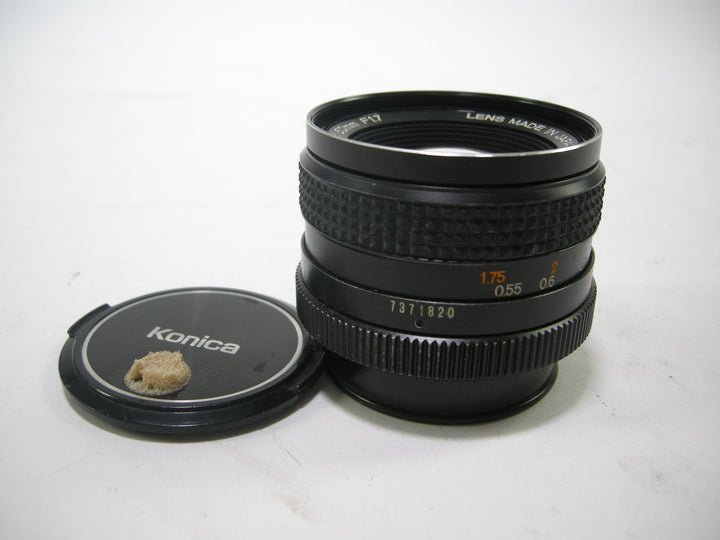 Konia Hexanon AR 50mm f1.7 Lenses - Small Format - Konica AR Mount Lenses Konica 7371820