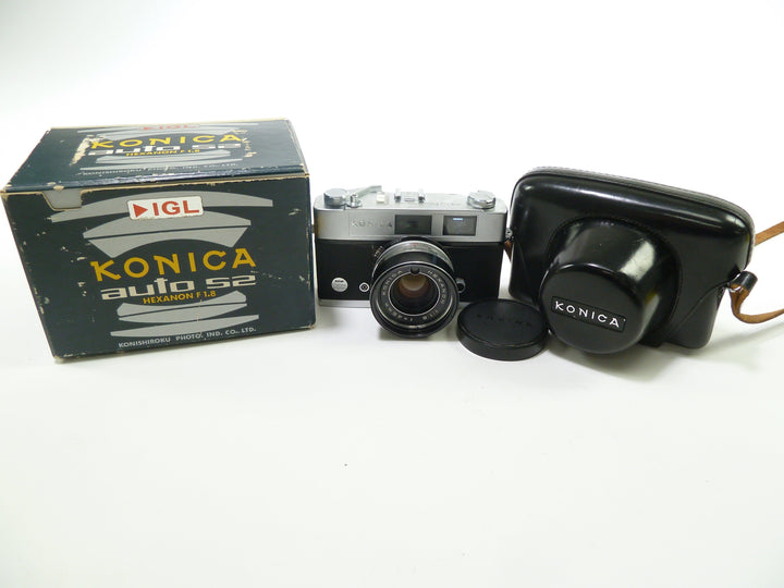 Konica Auto S2 Hexanon 45mm f/1.8 Rangefinder 35mm Film Cameras - 35mm Rangefinder or Viewfinder Camera Konica 1228056