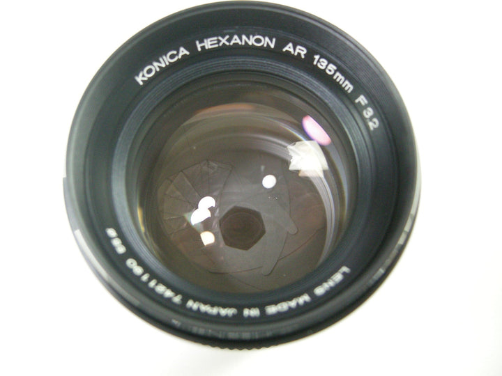 Konica Hexanon AR 135mm f3.2 Lens Lenses - Small Format - Konica AR Mount Lenses Konica 7421190