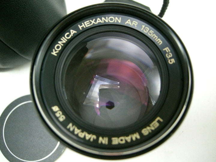Konica Hexanon AR 135mm f3.5 Lens Lenses - Small Format - Konica AR Mount Lenses Konica 8227293