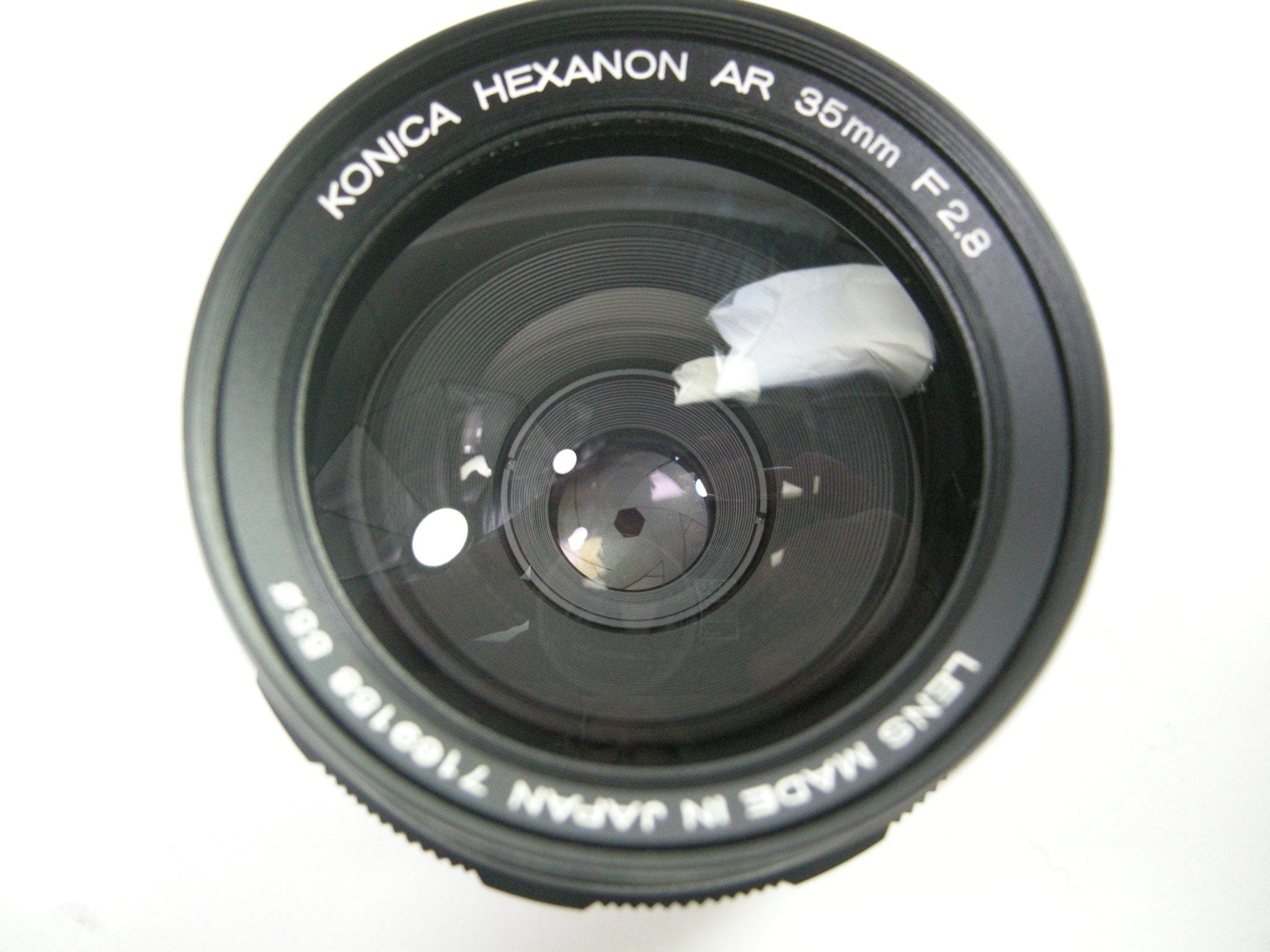 Konica Hexanon AR 35mm f2.8 lens