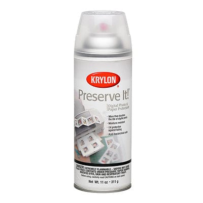 Krylon Preserve It Gloss Ink-Jet Print Spray Other Items Krylon BBKR7026