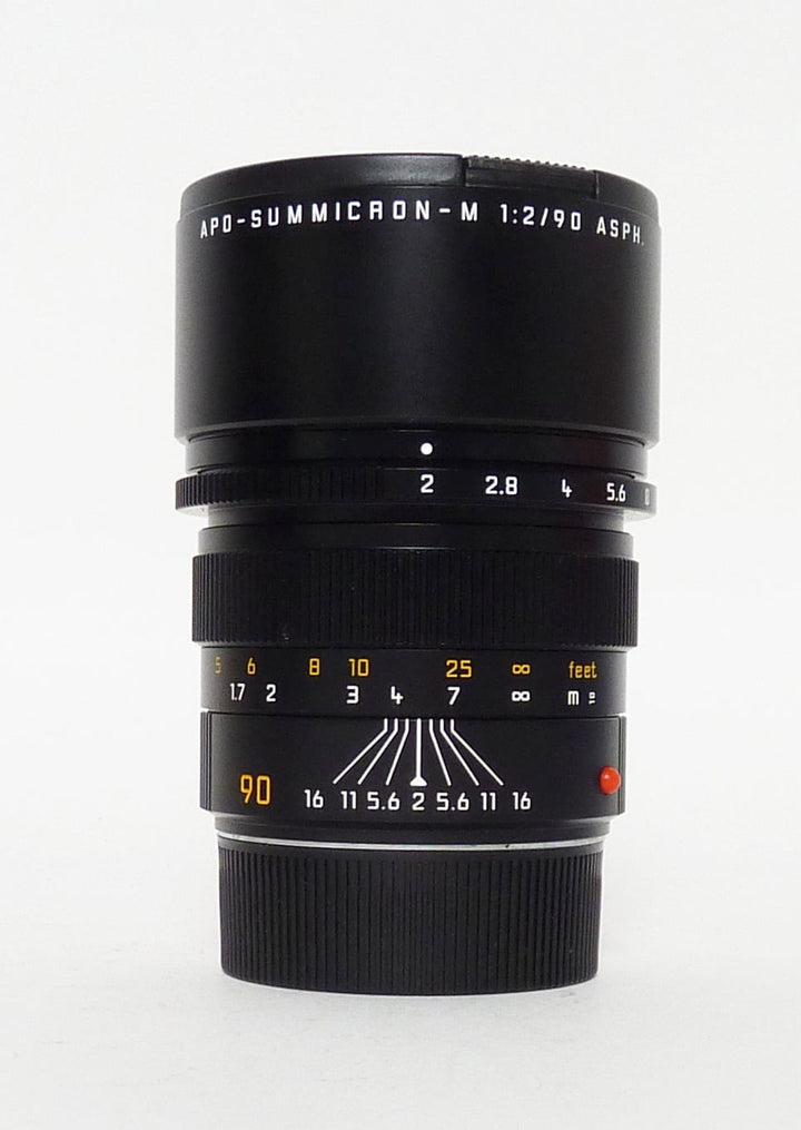 Leica APO- Summicron-M 90mm F2.0 ASPH Lens - Black Leica Leica 3875914