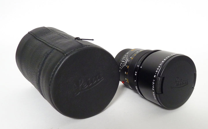 Leica APO- Summicron-M 90mm F2.0 ASPH Lens - Black Leica Leica 3875914