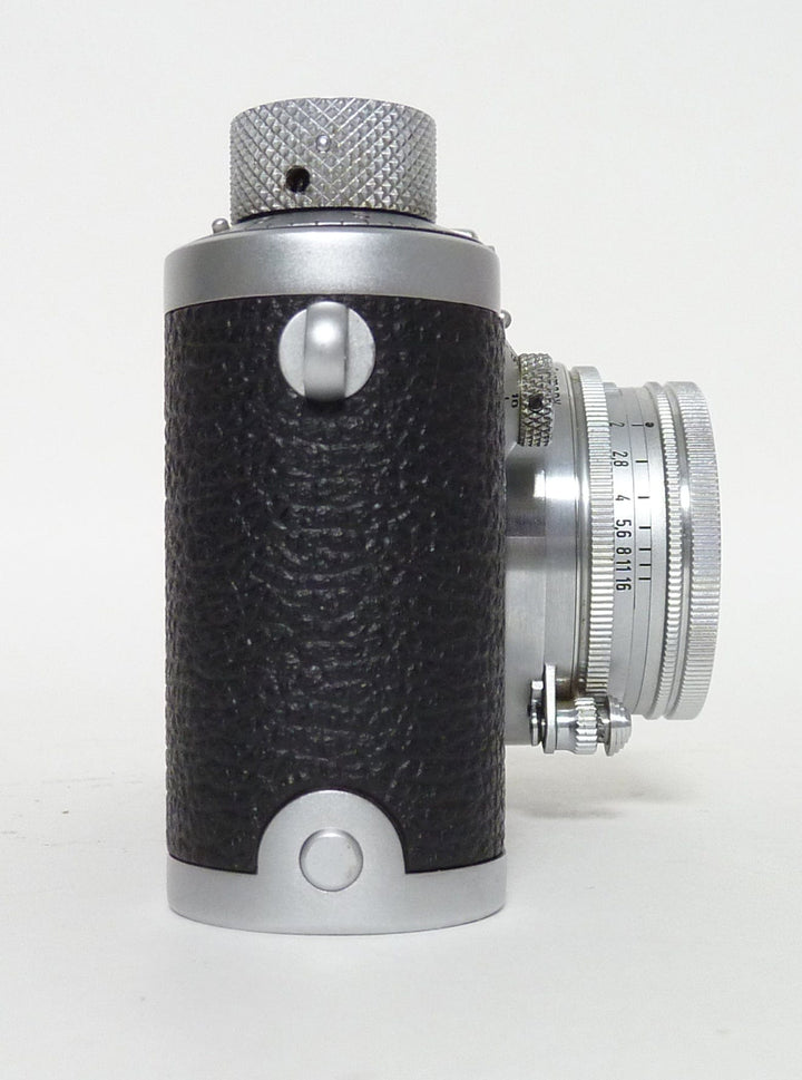 Leica IIIf Black Dial Body with Summitar 5cm f2 Lens - Case - Just CLA'd Unclassified Leica 586039