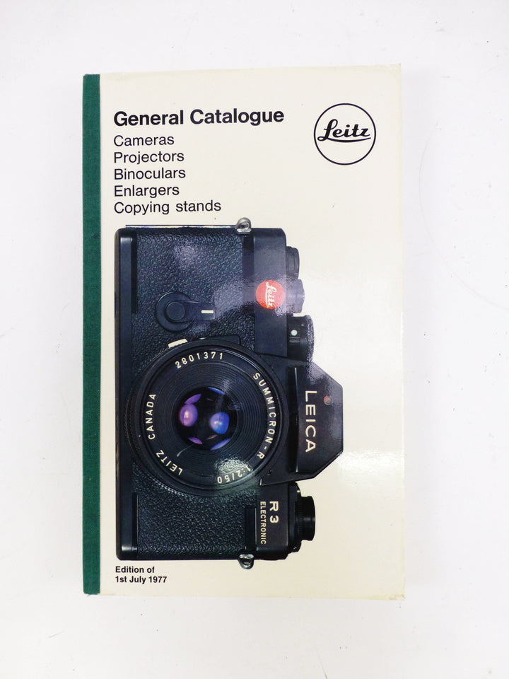 Leitz General Catalogue of Photographic Equipment Books and DVD's Leitz LEITZBOOK