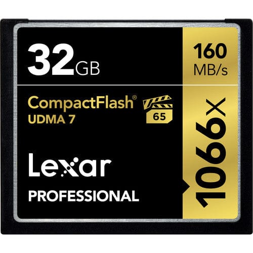 Lexar Pro CF 1066x 32GB Memory Cards Camera Exchange PRO2243