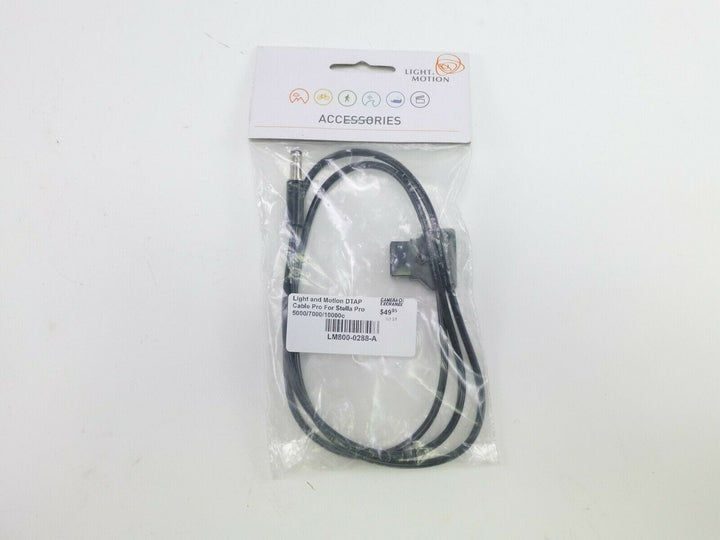 Light and Motion DTAP Cable Pro For Stella Pro 5000 Camera Accessories - NEW Studio Lighting and Equipment - Strobe Accessories Light and Motion LM800-0288-A