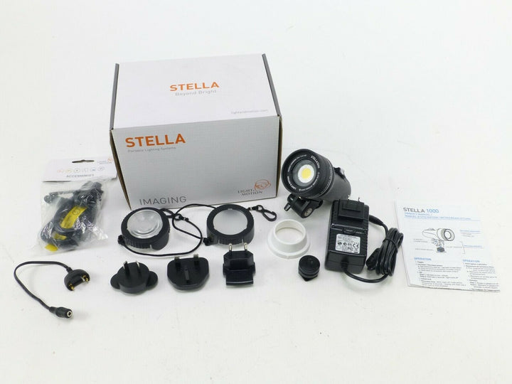Light and Motion Stella 1000 Action Kit with Accessories - BRAND NEW! Studio Lighting and Equipment - LED Lighting Light and Motion LM860-1000-K