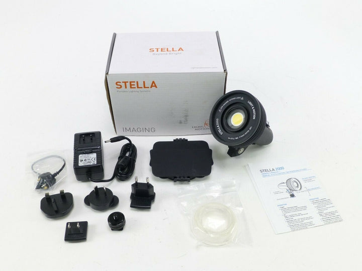 Light and Motion Stella 2000 IP68 Single Point LED Light in OEM Box - BRAND NEW! Studio Lighting and Equipment - LED Lighting Light and Motion LM850-0336-A