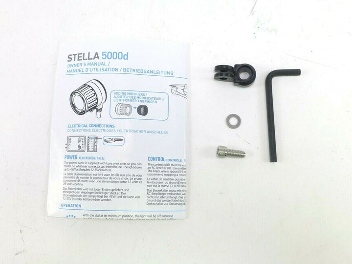 Light and Motion Stella Pro 5000 IP68 Single Point LED Light, Excellent Condition Studio Lighting and Equipment - LED Lighting Light and Motion LM850-0351-AD