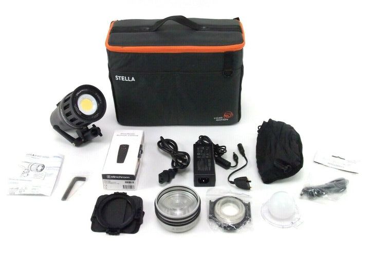 Light and Motion Stella Pro 8000 RF Action Kit with Accessories, Excellent Cond. Studio Lighting and Equipment - LED Lighting Light and Motion LM860-8000-KD